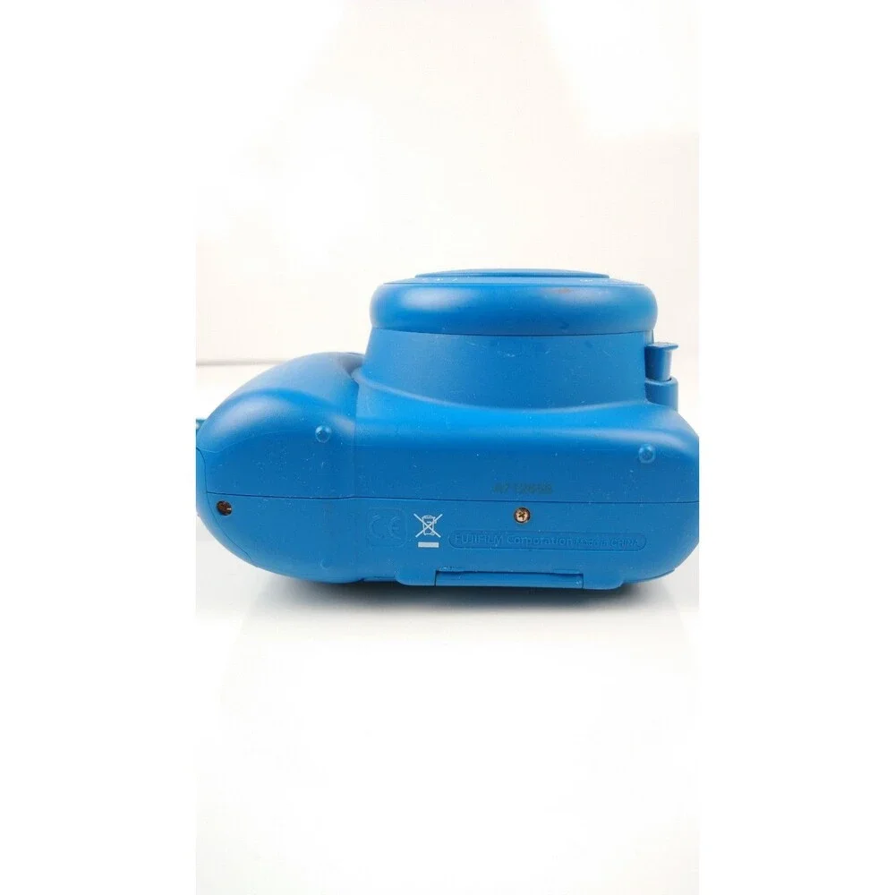 FujiFilm Instax Mini 9 instant Camera Blue Built In Selfie Mirror With Film
